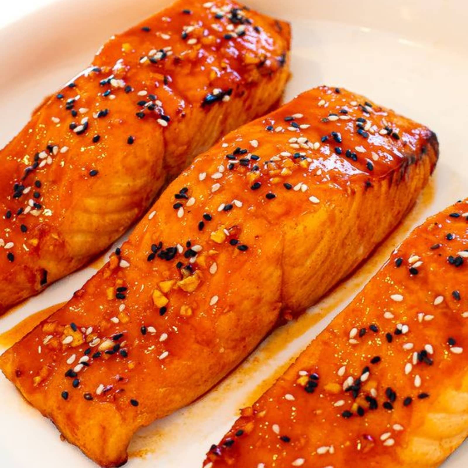 Air-Fryer Gingered Honey Salmon - The Great Honey Co.